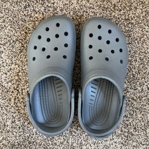 Gray Crocs
